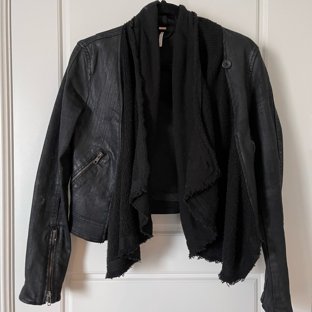 Free People Black Jacket